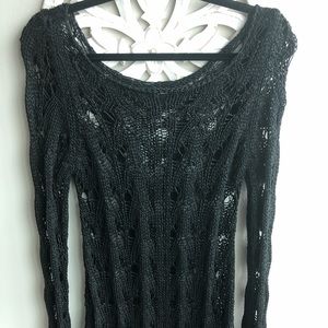 Black Knit Dress